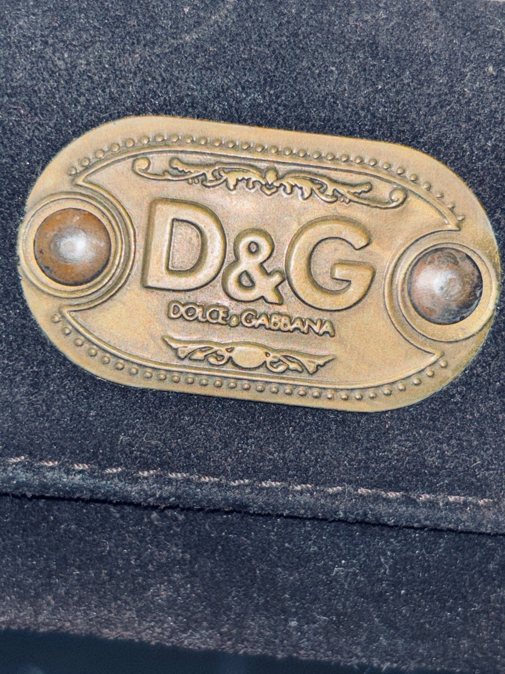 Vintage D&G Dolce & Gabbana Leather Studded 6 Key Case Tiger Print Italy - Picture 8 of 9